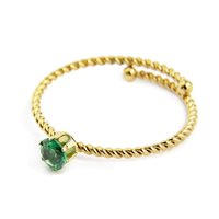 Ringe Marlù Dame Time to in Stahl Cristallo 18AN115GV-S - 18AN115GV-S